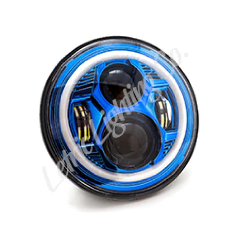 Letric Lighting — Letric Lighting 7in Blue Led W/ Full Halo - view 2