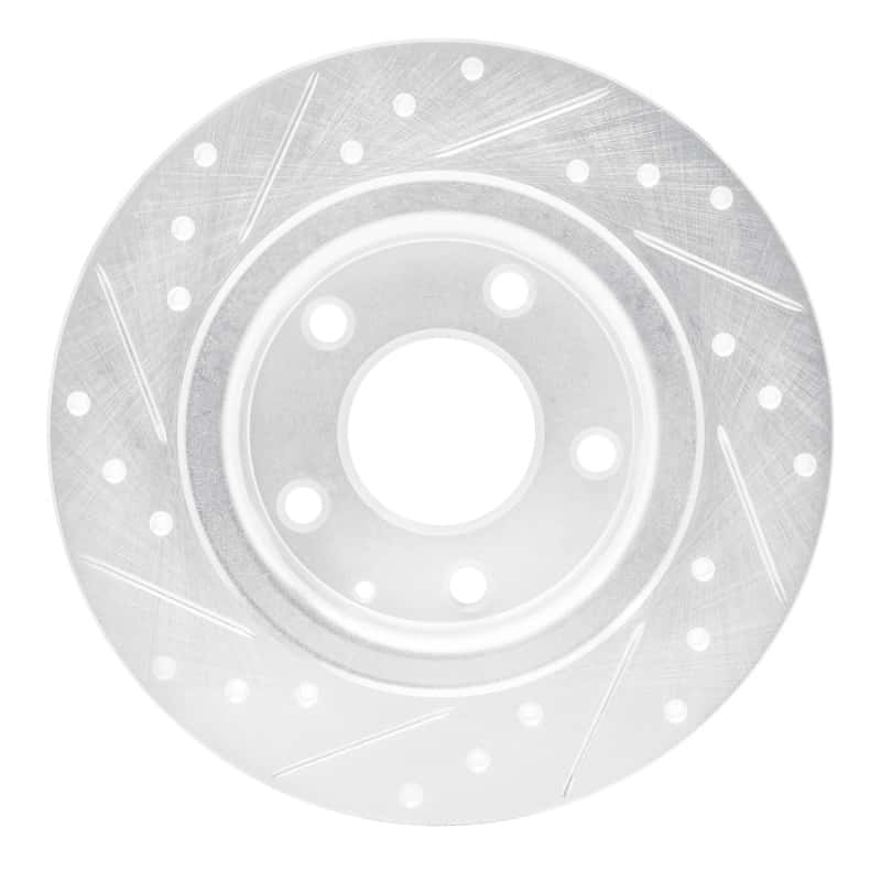 R1 Concepts — R1 14-21 Mazda 6 Rear Right Drilled & Slotted Silver Brake Rotor
R1 Brake Rotor Drill - view 5