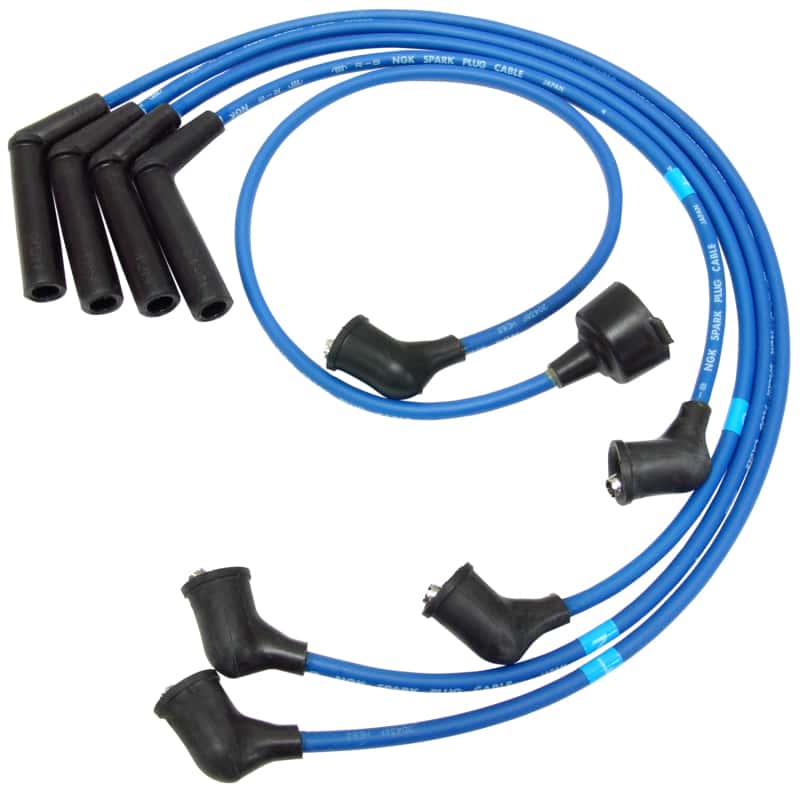 NGK — NGK Honda Civic 1987 Spark Plug Wire Set - view 2