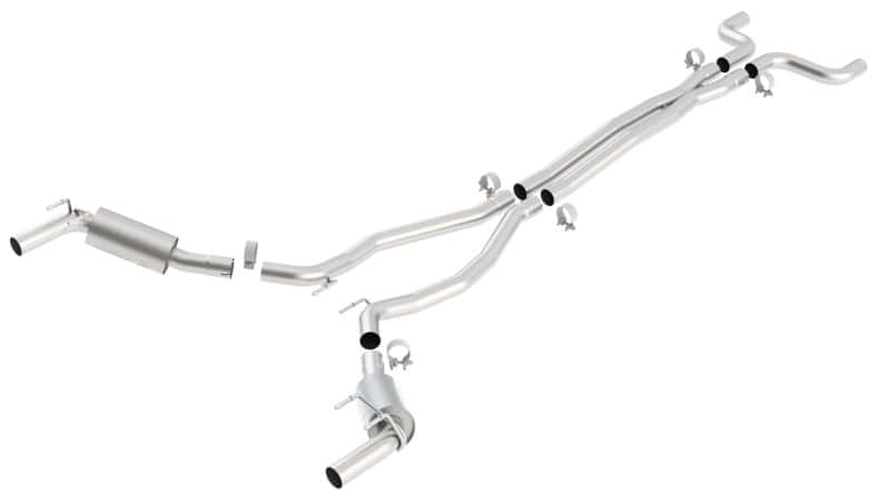 Borla — Borla 2010 Camaro 6.2L V8 S Type Catback Exhaust w/o Tips works w/ factory ground affects package ON
Cat-Back System
ExhstSysKt - view 3