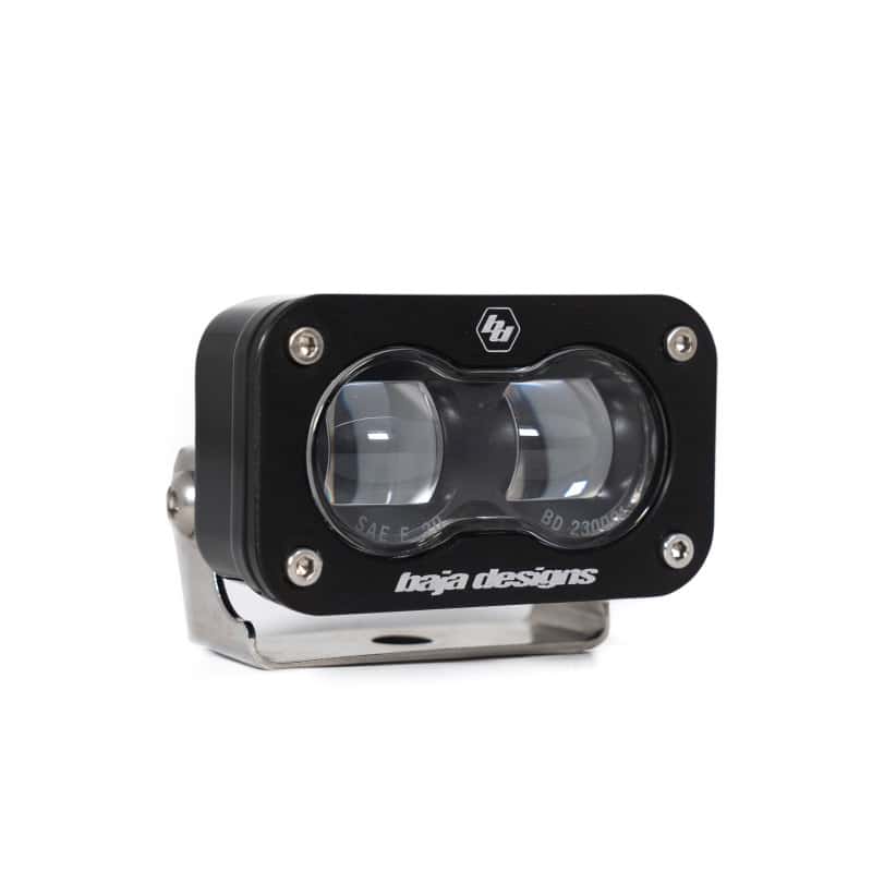 Baja Designs — Baja Designs 21-22 Ford Bronco w/Steel Bumper S2 SAE Sportsmen Fog Pocket Light Kit - Clear - view 3