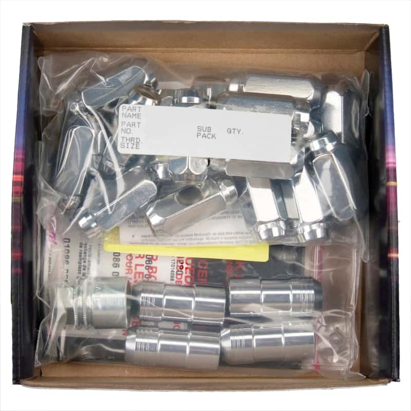 McGard — McGard 8 Lug Hex Install Kit w/Locks (Cone Seat Nut) M14X2.0 / 13/16 Hex / 2.25in. Length - Chrome
WHEEL INSTALL KIT - view 6