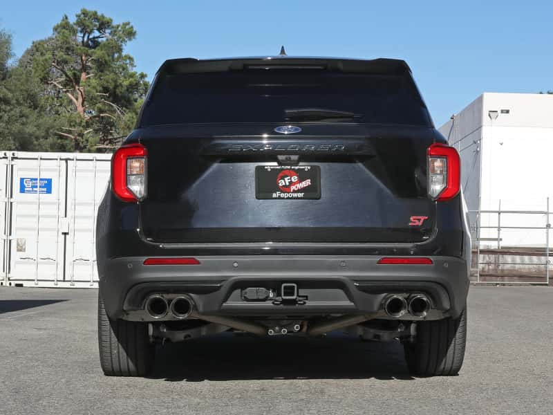 aFe — aFe MACH Force-Xp 2.5in. 304 SS C/B Exhaust 20-21 Ford Explorer V6-3.0L - Polished Tip
Cat-Back Exhaust - view 4