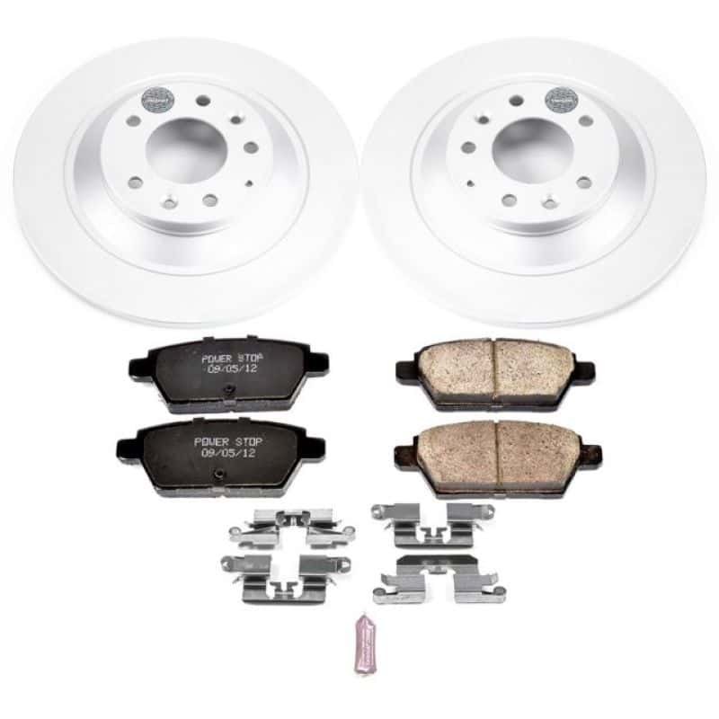 PowerStop — Power Stop 06-07 Mazda 6 Rear Z17 Evolution Geomet Coated Brake Kit - view 1