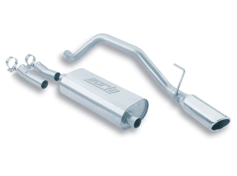 Borla — Borla 99-04 Jeep Grand Cherokee Limited/Laredo 4.0-4.7L / 02 Cherokee Sport 4.0L-4.7L Cat-Back Exhau
Cat-Back System
ExhstSysKt - view 1