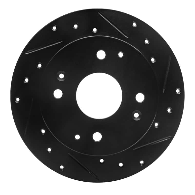 R1 Concepts — R1 98-02 Acura CL Rear Right Drilled & Slotted Black Brake Rotor
R1 Brake Rotor Drill - view 1
