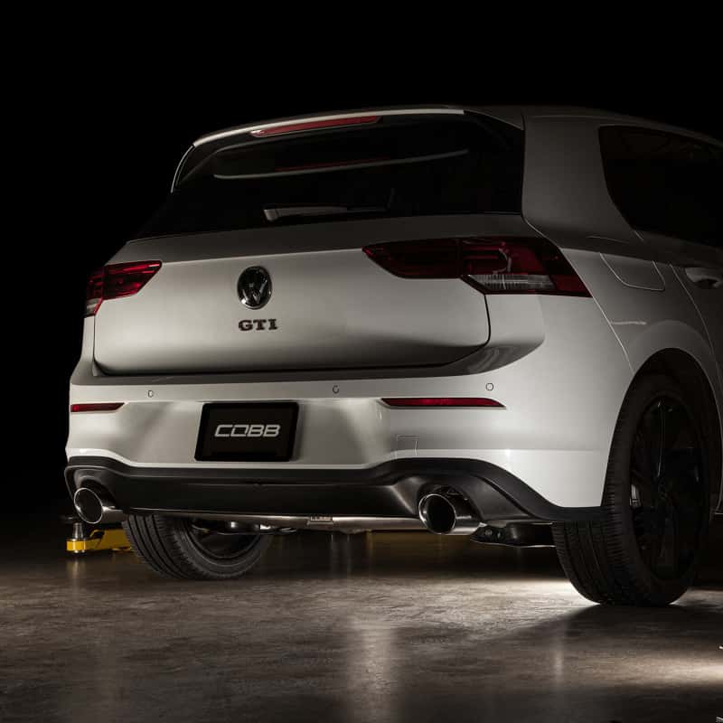 COBB — Cobb 22-23 Volkswagen Golf GTI MK8 Stainless Steel Cat-Back Exhaust - view 6