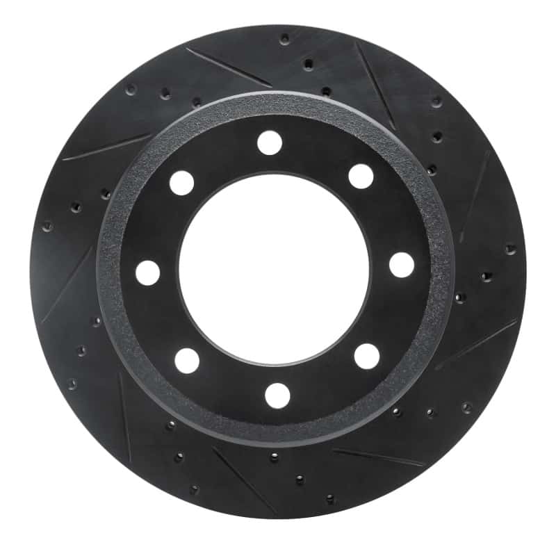 R1 Concepts — R1 11-22 Ford F-350 Super Duty 4WD Rear Right Drilled & Slotted Black Brake Rotor
R1 Brake Rotor Drill - view 1