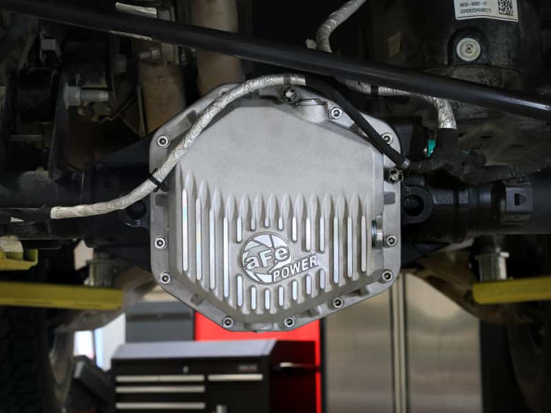 aFe — aFe 22-25 Ford Bronco Raptor V6 Rear Diff Cover - Raw w/ Machined Fins
Differential Cover - view 6