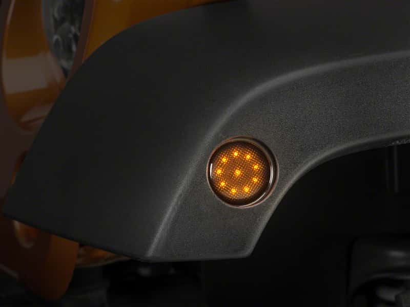 Raxiom — Raxiom 07-18 Jeep Wrangler JK LED Side Marker Lights- Smoked
Lights - view 1