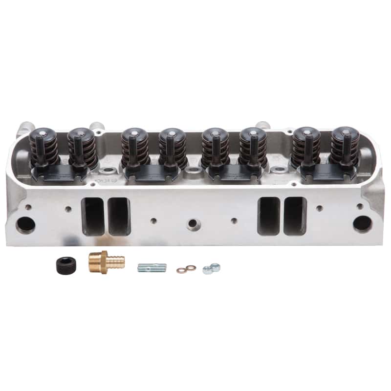 Edelbrock — Edelbrock Cylinder Head Pontiac Performer D-Port 72cc Chambers for Hydraulic Roller Cam Complete
CYLINDER HEADS - view 2
