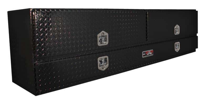 Westin — Westin/Brute High Cap 96in Stake Bed Contractor TopSider w/ Base Drawers 96 x 20 x 24 - Tex. Blk
ToolBxTrkBedSideRail - view 1