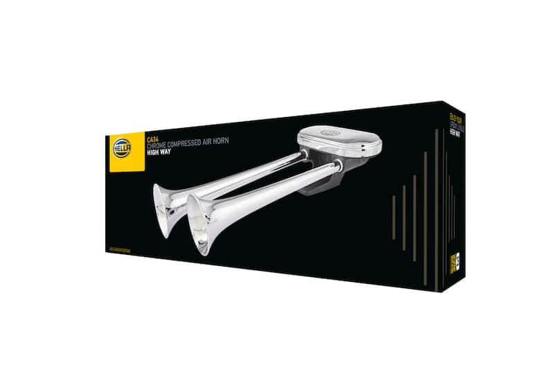 Hella — Hella Horn Kit Air 2Trumpet Hghway - view 6