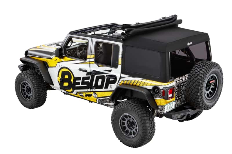Bestop — Bestop 18-26 Jeep Wrangler JL 4-Door Supertop Ultra (Premium Black Twill)
Supertop Ultra - view 2