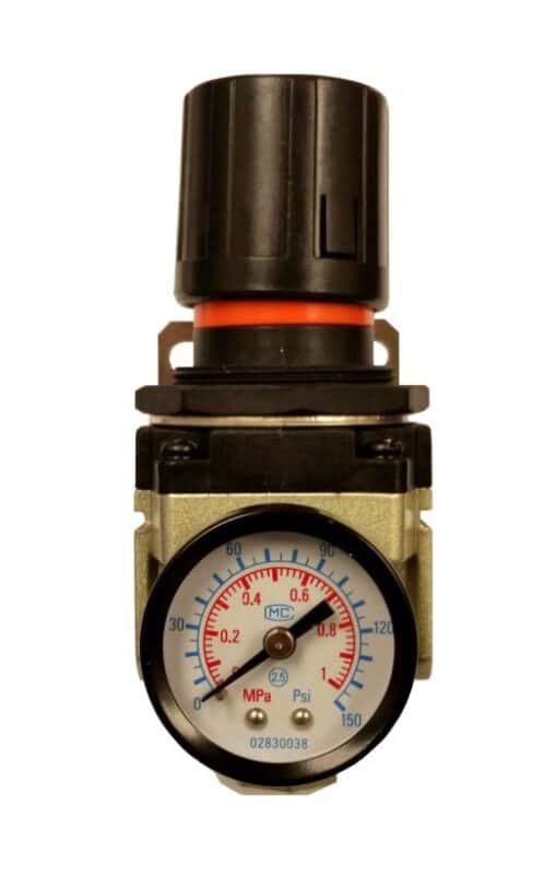 Kleinn Air Horns — Kleinn 150 PSI Inline Air Pressure Regulator w/ 1/4In NPT Inlet / Outlet Ports
150 PSI Regulator - view 2