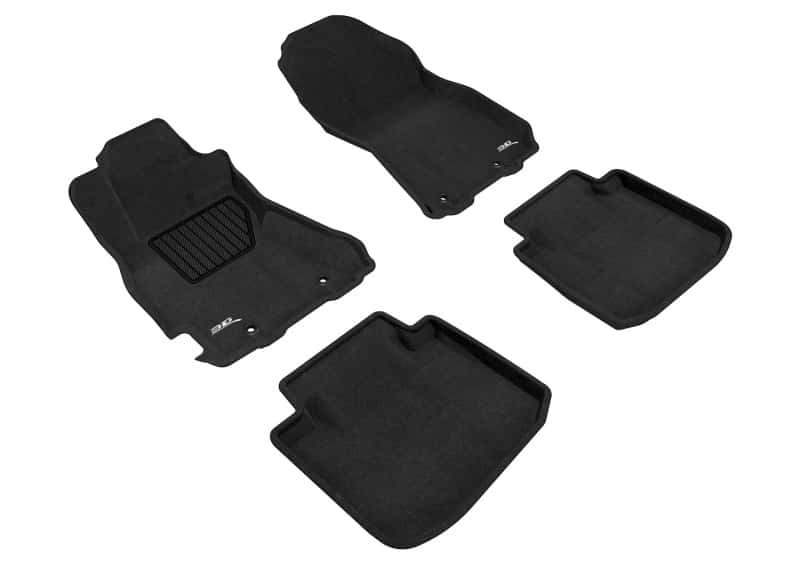 3D MAXpider — 3D MAXpider 15-19 Subaru Legacy/ Outback Elegant 1st 2nd Row - Floor Mat Set (Black)
Floor Mat Set - view 1