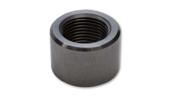 Vibrant — Vibrant 3/8in NPT Female Weld Bung (1in OD) - Aluminum
3/8"NPTFemAlWeldBung
3/8"-18NPTFemAlBung
Weld-In Bung - view 4