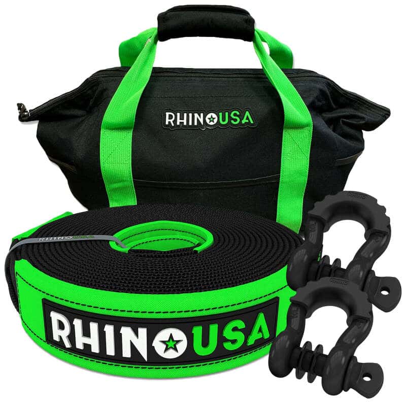 Rhino USA — Rhino USA 20Ft Tow Strap/Shackles Combo
Tow Strap - view 1