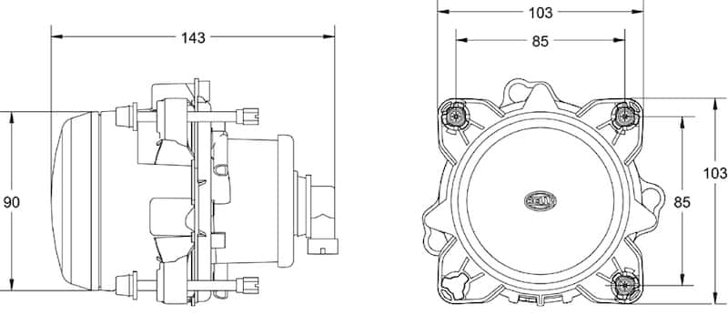 Hella — Hella Insert/ Headlight 1B0 - view 6