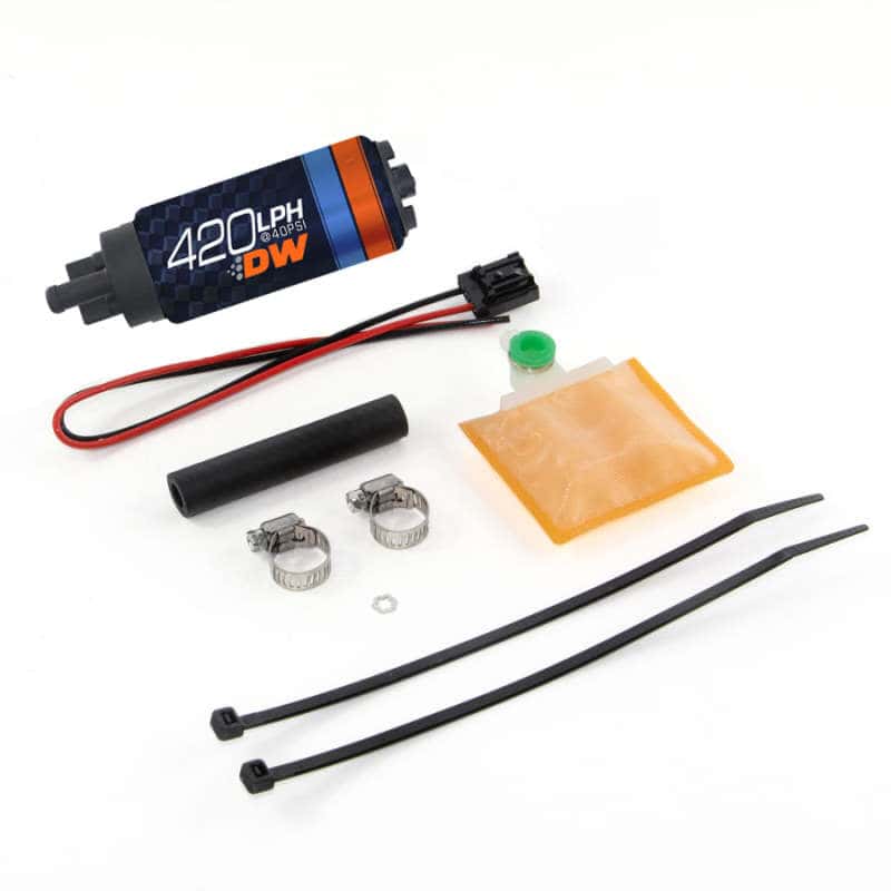 DeatschWerks — DeatschWerks DW420 Series 420lph In-Tank Fuel Pump w/ Install Kit For Eclipse (All FWD) 90-94
Fuel Pumps - view 1