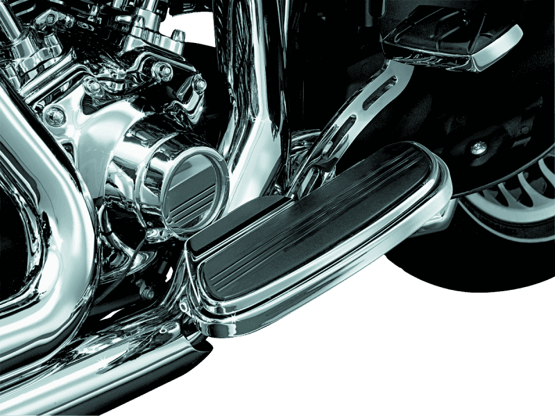 Kuryakyn — Kuryakyn Floorboard Exhaust Boot Guard Chrome - view 2