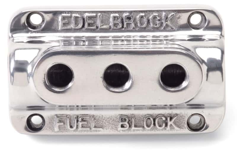 Edelbrock — Edelbrock Fuel Block Triple Polished
CARB COMPONENTS - view 1