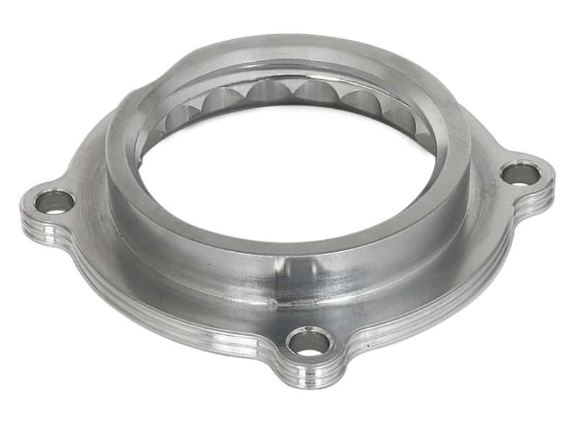 aFe — aFe Silver Bullet Throttle Body Spacer 2018+ Jeep Wrangler (JL) V6 3.6L
Throttle Body Spacer - view 2