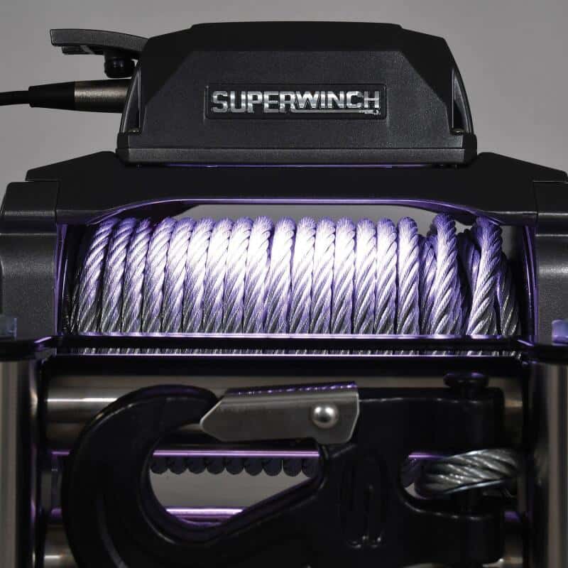 Superwinch — Superwinch 12000 LBS 12V DC 3/8in x 85ft Wire Rope SX 12000 Winch - Graphite
Winch - view 25