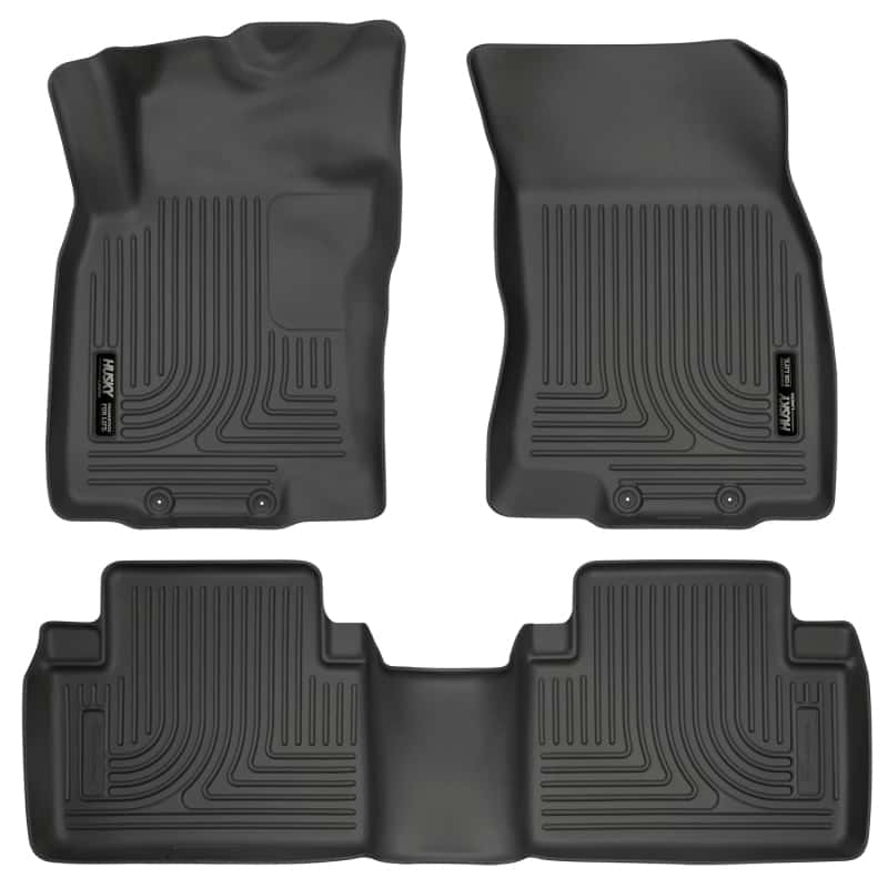 Husky Liners — Husky Liners WeatherBeater 14 Nissan Rogue Front & Second Row Black Floor Liners
Floor Liners - view 1