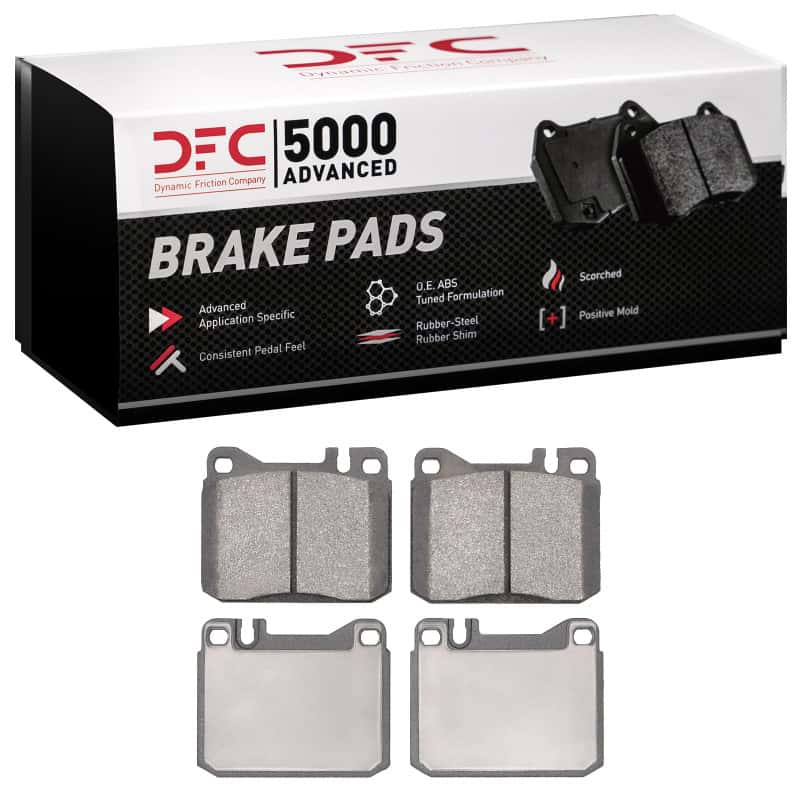 DFC — DFC 79-91 Mercedes-Benz 380SEL Front 5000 Advanced Low Metallic Brake Pads
DFC Brake Pad Set - view 1