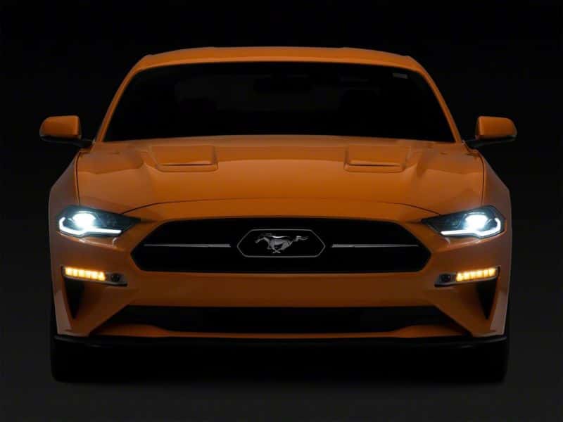Raxiom — Raxiom 18-23 Ford Mustang GT EcoBoost LED Projector Headlights- Blk Housing (Clear Lens)
Headlights - view 6