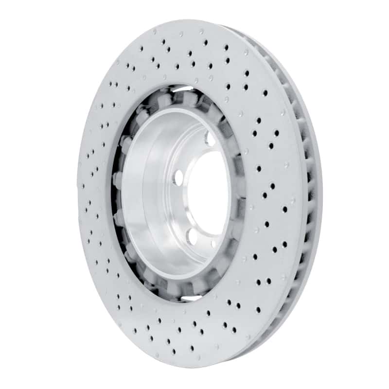 DFC — DFC 13-19 Porsche 911 Left Rear Drilled Hi-Carbon Alloy Geomet Coated Rotor
DFC Brake Rotor - view 4