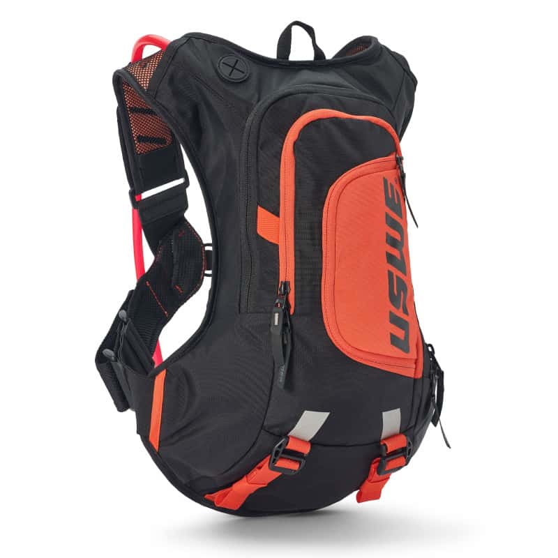 USWE — USWE Moto Hydro Hydration Pack 8L - Black/Factory Orange - view 2
