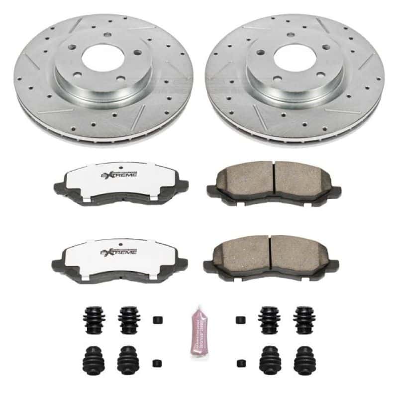 PowerStop — Power Stop 11-14 Chrysler 200 Front Z26 Street Warrior Brake Kit - view 1