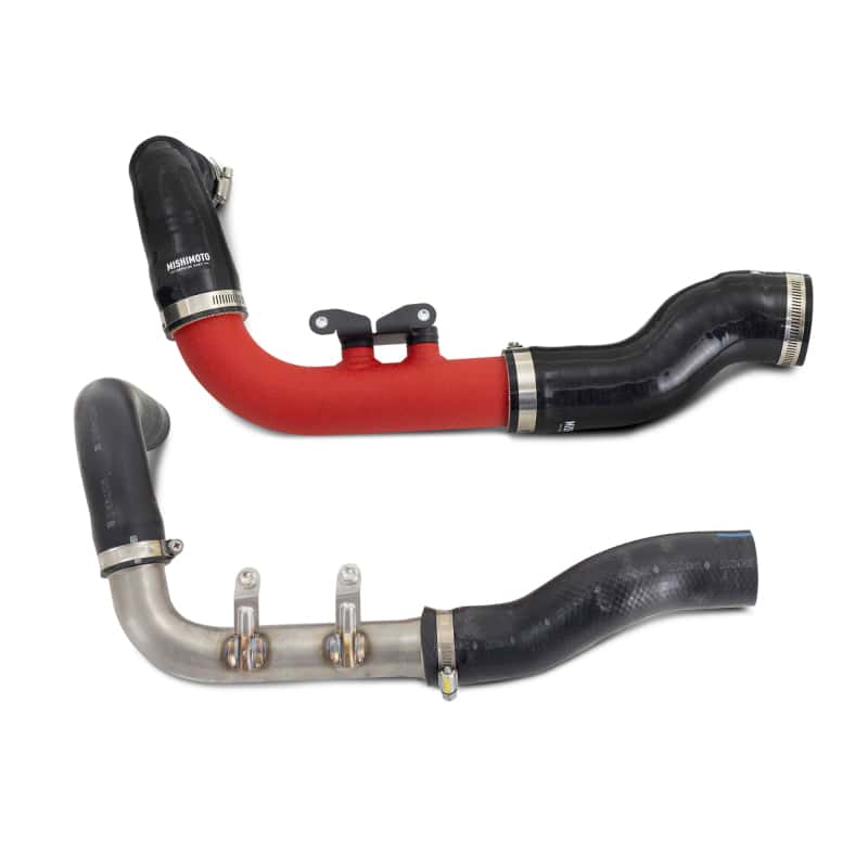 Mishimoto — Mishimoto 2023+ Toyota GR Corolla Intercooler Pipe Kit - Wrinkle Red
Charge Pipe Kit - view 5