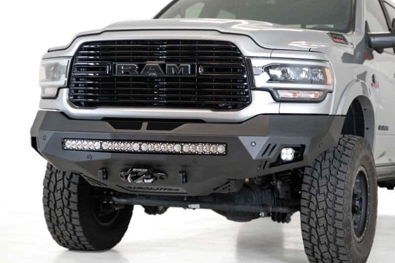 Addictive Desert Designs — Addictive Desert Designs 19-20 RAM 2500/3500 Hammer Black Stealth Fighter Front Bumper
Bumper- Front
Bumpers - view 8