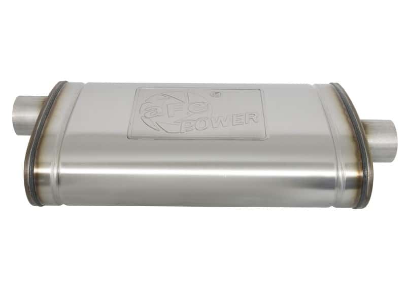 aFe — aFe Apollo GT 3in 409 SS Cat-Back Exhaust 2021 Ford F-150 V6 2.7L/3.5L (tt)/V8 5.0L w/ Black Tips
Cat-Back Exhaust - view 3