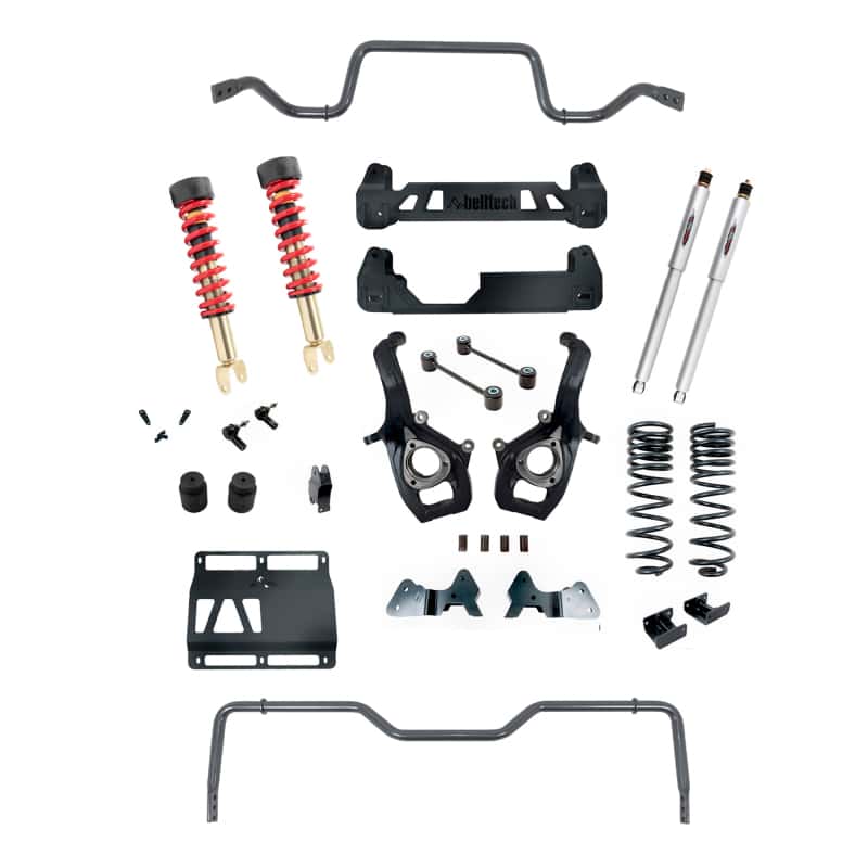 Belltech — Belltech 2019+ Dodge Ram 1500 2WD (NonClassic) 6-9in. Performance Handling Lift Kit w/ Shocks
LIFT KIT - view 2