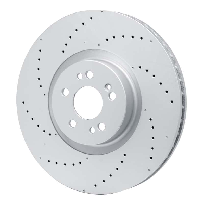 DFC — DFC 20-26 Mercedes-Benz GLS450 Front Drilled GeoSPEC Coated Rotor - view 2