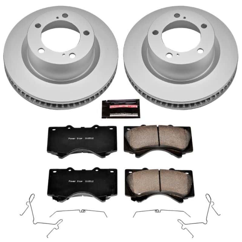PowerStop — Power Stop 08-11 Lexus LX570 Front Z17 Evolution Geomet Coated Brake Kit - view 1