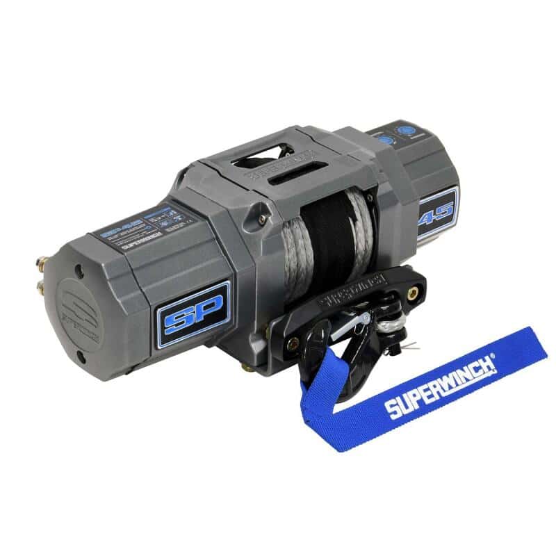 Superwinch — Superwinch 4500 LBS 12V DC 1/4in x 40ft Synthetic Rope Hawse Fairlead SP 45SR Winch - view 3