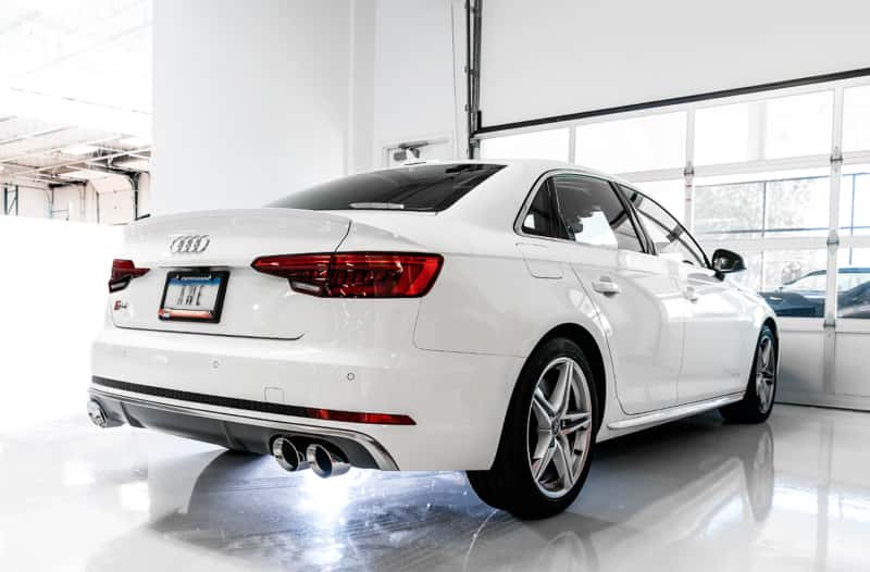AWE Tuning — AWE Tuning Audi B9 S5 Sportback Track Edition Exhaust - Non-Resonated (Black 102mm Tips)
Track Exhaust - view 3