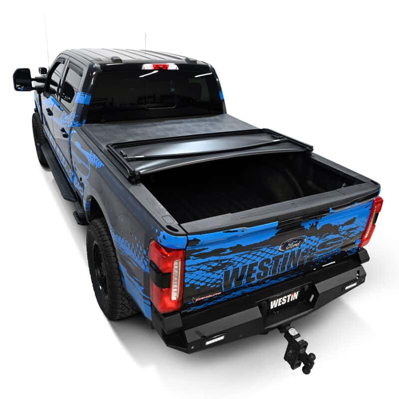 Westin — Westin 17-24 Ford F-250/350 Super Duty 6.75ft. Bed Soft Tri-Fold Tonneau Cover - Black
SftTr Fl Tonneau Cvr - view 18