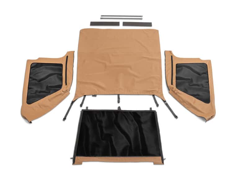 Rampage — Rampage 1997-2006 Jeep Wrangler(TJ) Frameless Soft Top Kit - Spice
Frameless Soft Top K
Top-Soft - view 2