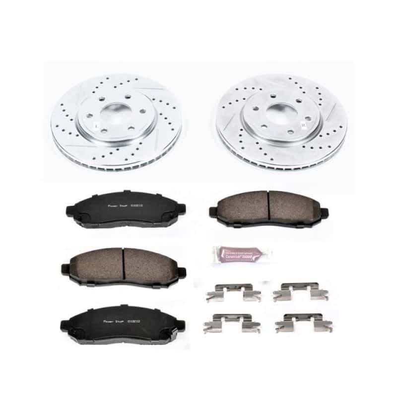 PowerStop — Power Stop 05-18 Nissan Frontier Front Z23 Evolution Sport Brake Kit - view 1