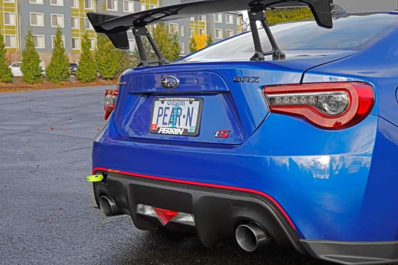 Perrin Performance — PERRIN 13-25 Subaru BRZ / 13-20 Scion FRS & Toyota 86 / 22-25 GR86 Tow Hook Kit (Rear) - Neon Yellow
paPSP-BDY-255NY - view 3