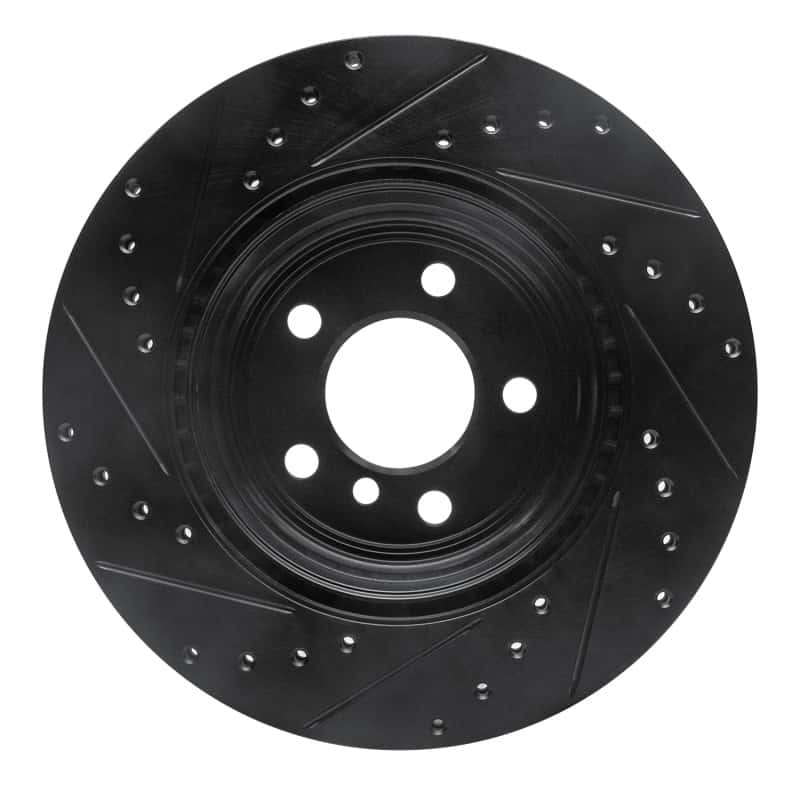 R1 Concepts — R1 12-20 BMW 335I GT xDrive Rear Right Drilled & Slotted Black Brake Rotor
R1 Brake Rotor Drill - view 5