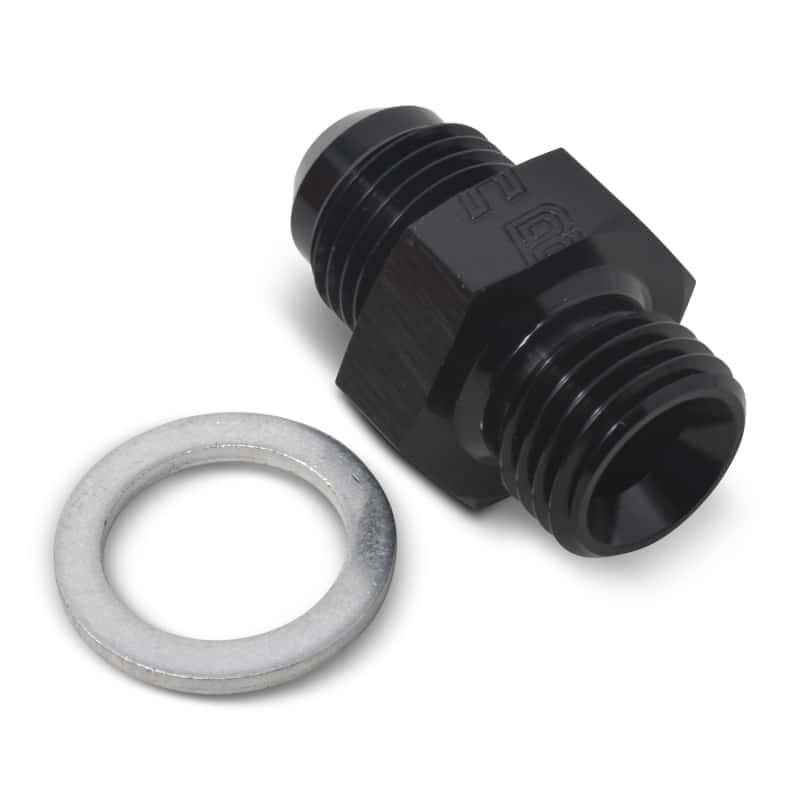 Russell — Russell Performance -6 AN Flare to 14mm x 1.5 Metric Thread Adapter (Black )
Adapter Fitting - view 4
