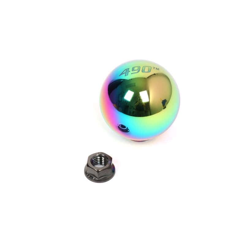 BLOX Racing — BLOX Racing V2 - 490 Limited Series Spherical Shift Knob 12X1.25 - Neo Chrome - view 2