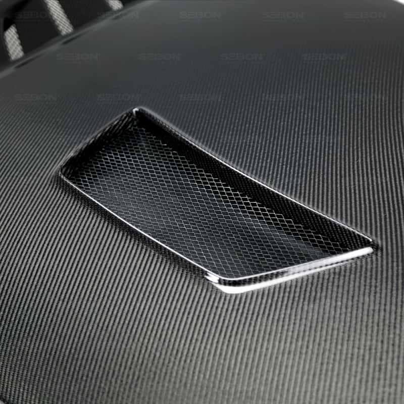 Seibon — Seibon 2017 Honda Civic Type R CV-Style Carbon Fiber Hood
HOOD - view 3